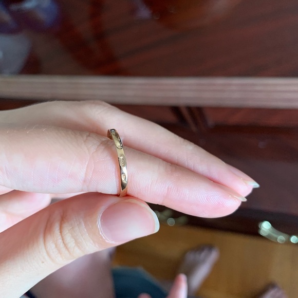 New 14k (585) solid gold  ring - Picture 4 of 5